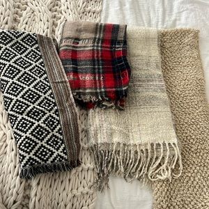 FLASH SALE*** NORDSTROM, Madewell & Abercrombie Bundle of Scarves!